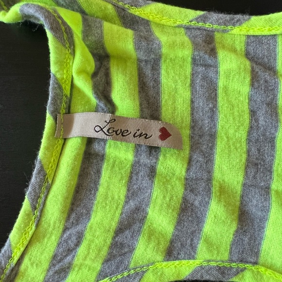 Neon Striped Maxi Dress - Picture 2 of 2